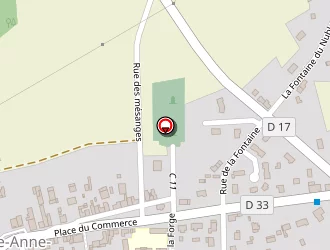 Carte de L'escale à Sainte-anne-sur-brivet