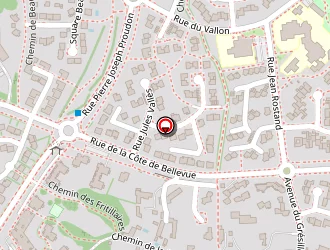 Carte de Coubard Typhanie à Angers