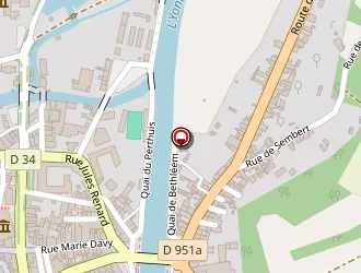 Carte de Ile Margot à Clamecy