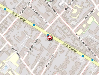 Carte de Cabinet Toubol à Angers