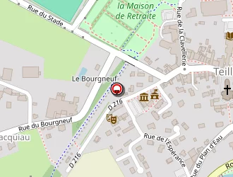 Carte de Mayenne Aliments Bétail à Teillé