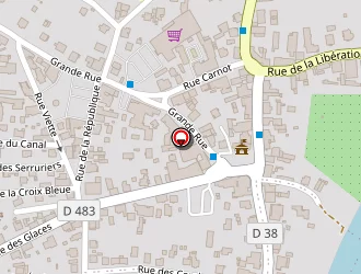 Carte de Carrey Kathy à Valentigney