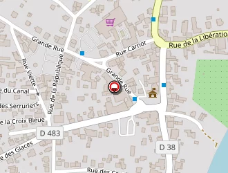 Carte de Librairie Nicod à Valentigney