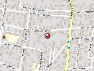 Carte de Société Générale à Valentigney