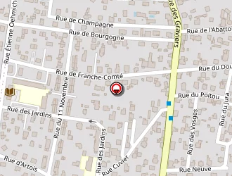 Carte de Nodia à Valentigney