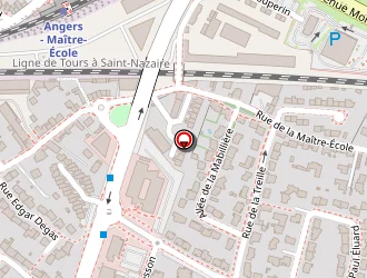 Carte de Menel Transport à Angers