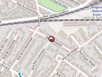 Carte de Leobon Frédéric à Angers