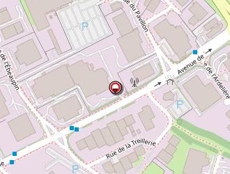 Carte de Cogné à Beaucouzé