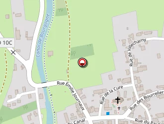 Carte de La Poste à Marigny-le-cahouët