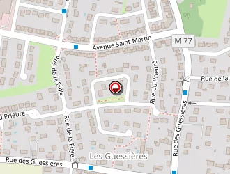 Carte de La Poste à Chanceaux-sur-choisille