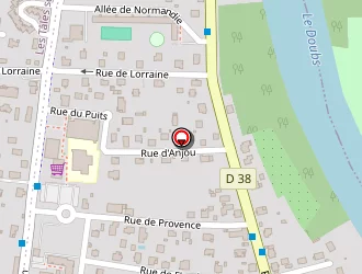 Carte de Morel Christophe à Valentigney