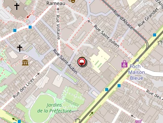 Carte de Hôtel Ibis Styles à Angers