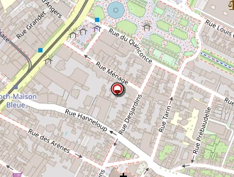 Carte de Les Delices D Adeline à Angers