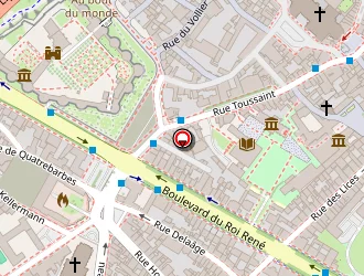 Carte de Le Snooker à Angers