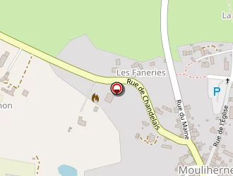 Carte de Dupre à Mouliherne