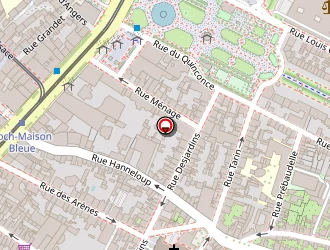 Carte de Hunault Gilles à Angers