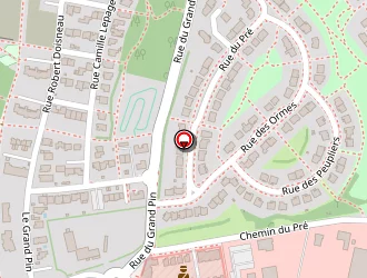 Carte de Hôtel B&b à Beaucouzé