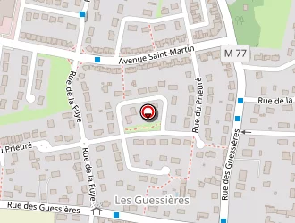 Carte de La Poste à Chanceaux-sur-choisille