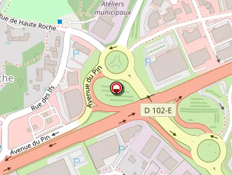 Carte de Anjou Ouest Auto à Beaucouzé