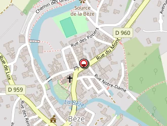 Carte de Restaurant Le Relais à Bèze