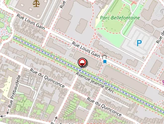 Carte de Legeay Emmanuel à Angers