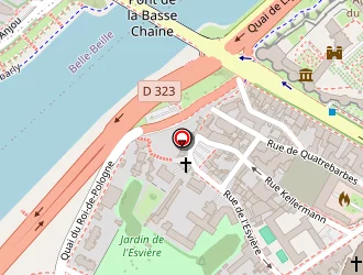 Carte de Foyer De L'esvière à Angers