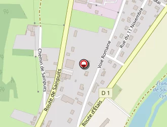 Carte de P.r.c à Entrains-sur-nohain