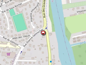 Carte de Aqua Valent à Valentigney