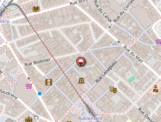 Carte de Descamps à Angers