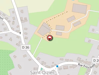 Carte de Ecole à Saint-dizier-l'évêque