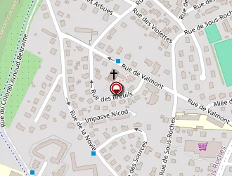 Carte de Plateau D'évolution à Valentigney