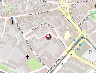 Carte de Petit Noël à Angers