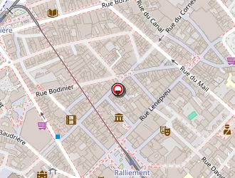 Carte de Saga Cosmetics à Angers