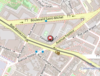 Carte de Bodinier Jean Philippe à Angers