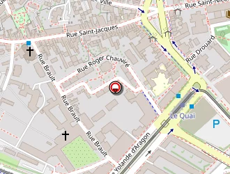 Carte de Bressollette René à Angers