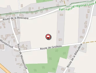 Carte de Grand Thierry à Mazé