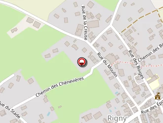 Carte de Vallee Australe De Rione à Rigny