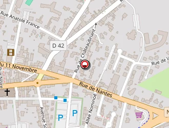 Carte de Grégoire Françoise à Blain