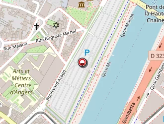 Carte de Delaunay Kelly à Angers