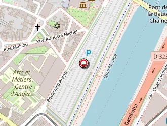 Carte de Rouzé Pascale à Angers