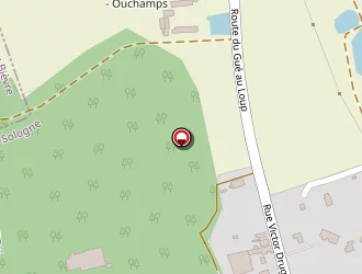 Carte de La Fabrique Editoriale à Ouchamps