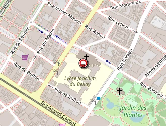 Carte de Cinqualbre Nicole à Angers