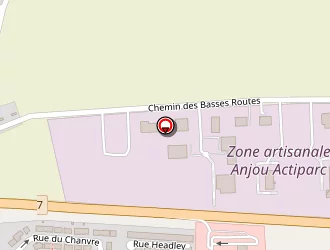 Carte de Look Ness' à Corné