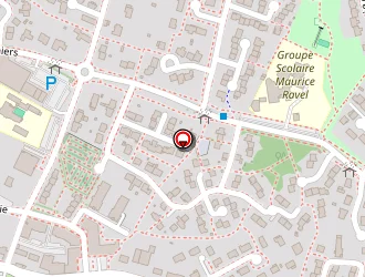 Carte de Pharmacie Du Bourg De Paille à Beaucouzé