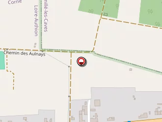 Carte de La Croix Blanche à Corné