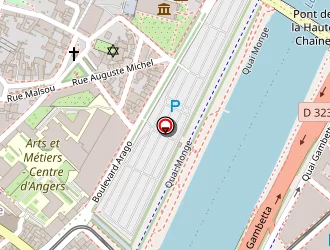 Carte de Point Fournitures à Angers