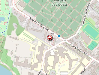 Carte de Cercle Saint-jacques à Angers