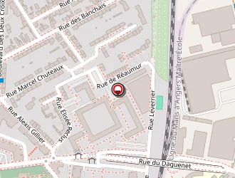 Carte de Le Grenier à Pain à Angers