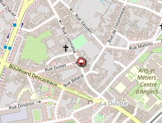 Carte de Anjou Cleaning Services à Angers