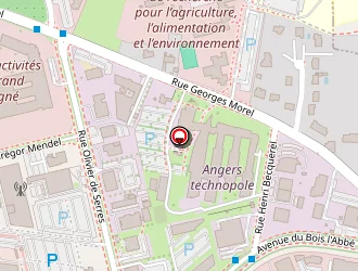 Carte de Agrauxine à Beaucouzé